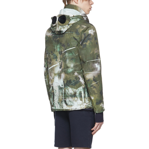 OEM Custom Design Detachable Hood Button Up All Over Printed Regular Fit Multi Pockets Men Designer Jacket