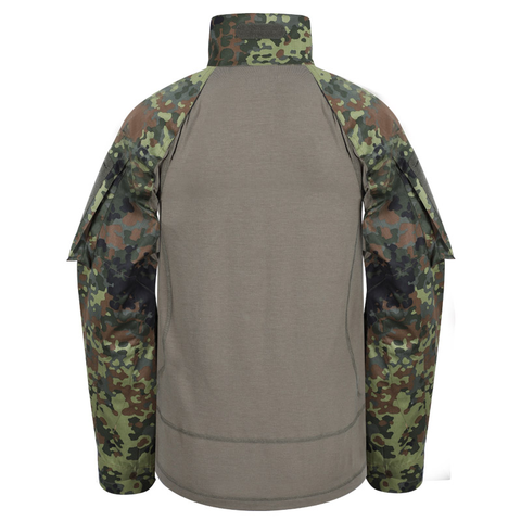 OEM Design Army Tactical Combat Paintball Military Half Zipper Plus Size Camouflage Work Jacket Marine Hunting Uniform For Men