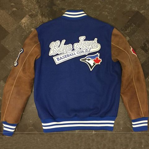 Custom Young Men 2022 Winter Coats Leather Sleeves Bomber Baseball Varsity Jackets Chenille Embroidery Jackets &Coats