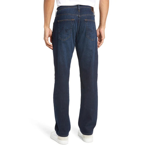 New Arrival Streetwear Straight Leg Loose Fit Men 100% Cotton Washed Baggy Jeans