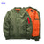 OEM/ODM Wholesale High Quality Winter Coats Custom Mens Bomber Jacket Logo Print Warm Quilted Varsity Jacket