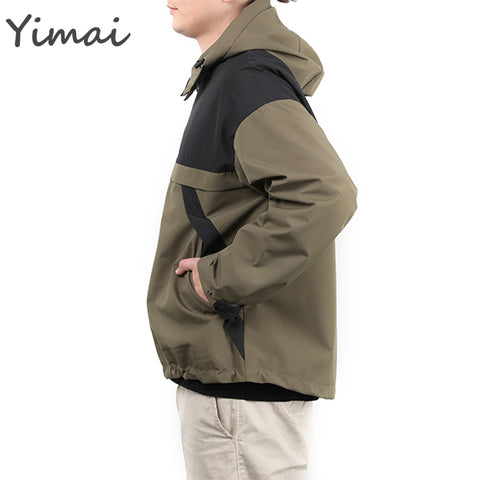 OEM High Quality Ultralight Recyclable Fabric Outdoor Waterproof Casual Coat With Hood Casual Puffer Jacket For Men