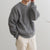 Custom Logo Winter 100% Cotton Windbreak Ribbed Wool Full Zipper Sport Outdoor Plus Size Men's Cardigan Sweater With Pockets
