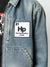 Wholesale Custom Logo 100% Cotton Vintage Washed Label Embroidery Men Zip Up Turn-Down Collar Mens Denim Jacket