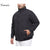 High quality customize men's black zipper stand collar designer fashion style big and tall puff jackets