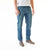 OEM Wholesale Men's Mid Waist Soft Denim Medium Wash Athletic Fit Tapered Leg Casual Performance Jeans
