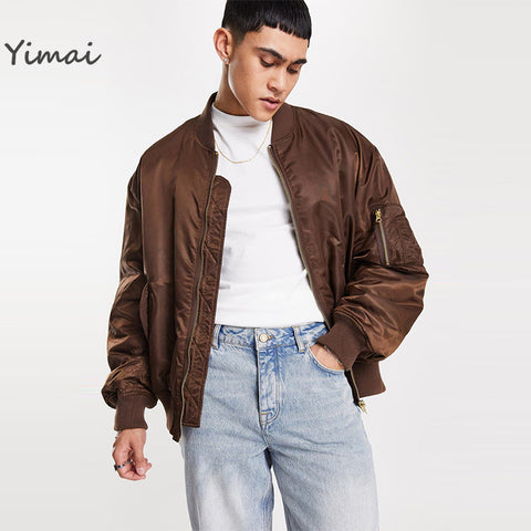 Custom Mens Clothing Wide Leg Denim Pants Light Blue Washed Loose Straight Men's Baggy Jeans