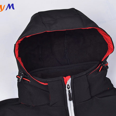 Custom high quality tactical training breathable windbreaker outdoor hiking waterproof rain fleece softshell military jacket