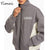 custom new trending casual soft zip up stand collar utility reversible mens designer jacket