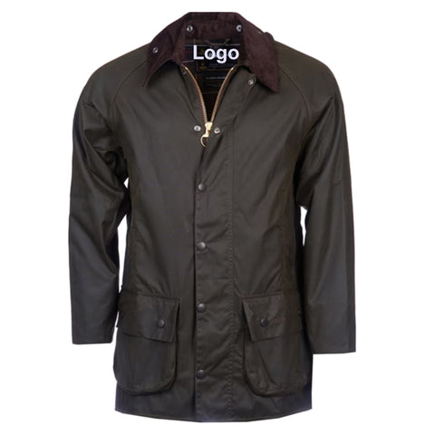 Custom 2022 Winter Men Waterproof Parka Jackets Wear High Quality Italian Western-Stylish Classic Waxed Jackets and Coats Man