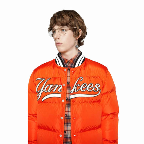 OEM custom logo men bomber puffer down jacket men's coat