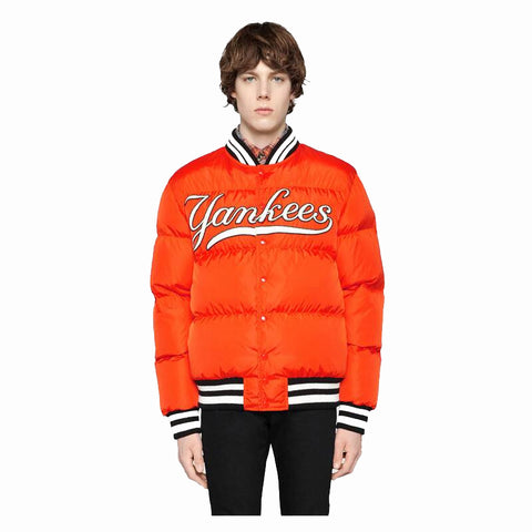 OEM custom logo men bomber puffer down jacket men's coat