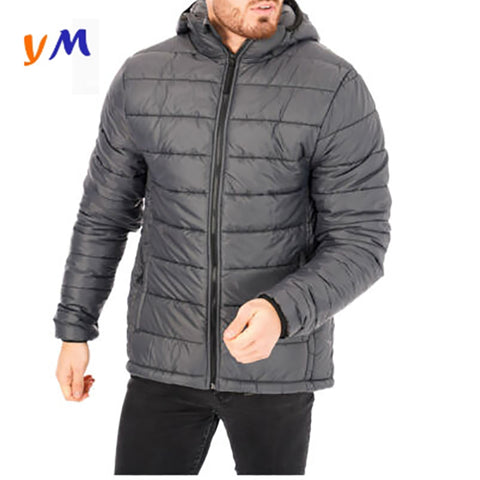 OEM Custom High Quality New Arrival Puffer Bubble Down Comfy Hooded Winter Coat Plus Size Bomber Jackets