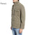OEM custom 4 patchwork pockets khaki 100% twill cotton trucker jacket for men