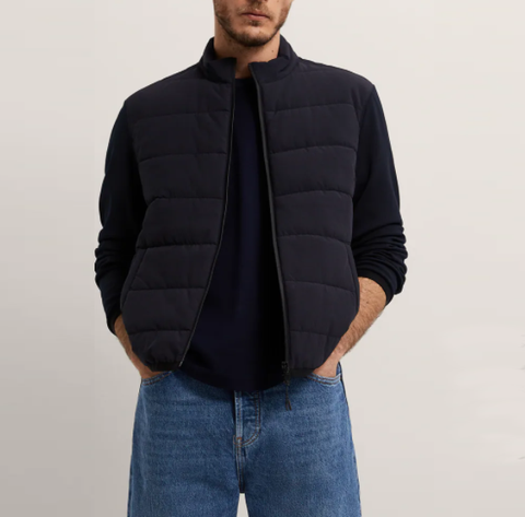 OEM China Factory Custom 100% Polyester Padded bomber Jacket Winter Jacket Coat Cotton-padded clothes for Men