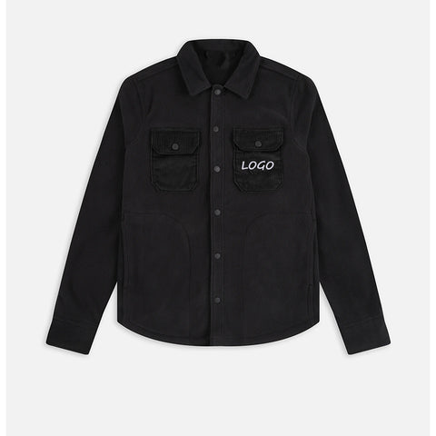 Custom 2022 Italian Mens Designer Cold Winter Jackets Heavy Weight Warm Polar Fleece Classic Stylish Patch Work Jackets