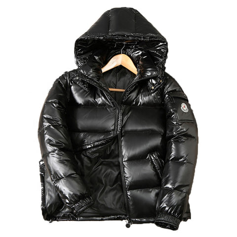 Wholesale Fashion Winter Cotton Custom Designer Man Warm Coats Zipper Hooded Down Bubble Plus Size Men's Puffer Jacket