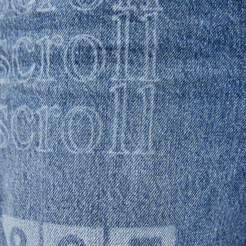 New arrival custom design 100% cotton printing mens loose fit denim pants button fly laser print men designer jeans