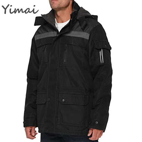 OEM custom high quality 100% polyester wholesale windproof zip up winter men designer puffer jacket