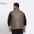 Men's Puffer Quilted Vests & Waistcoats Bubble Warm Men Custom LOGO Sleeveless Heated Vest Jackets for Winter