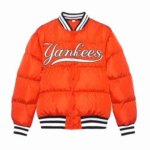 OEM custom logo men bomber puffer down jacket men's coat