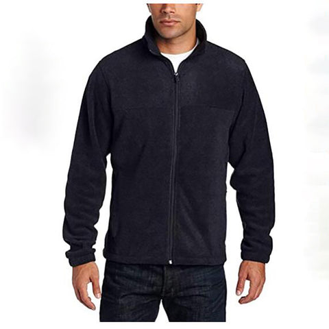 OEM Custom Logo High Quality Wholesale Thick Zip Outdoor Grey Soft Shell Fleece Jackets For Men clothing