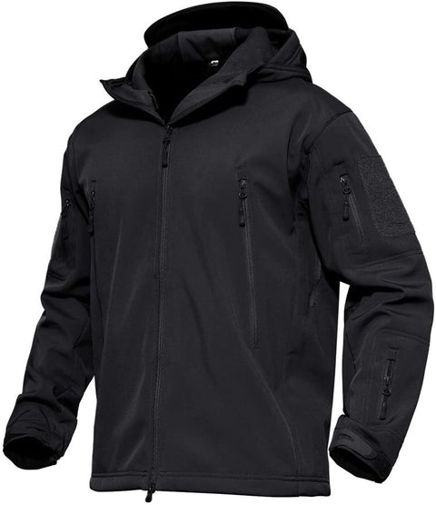 OEM ODM Outdoor Outerwear Hooded Tactical Jacket Water Resistant Soft Shell Snow Ski Winter Men's Coats