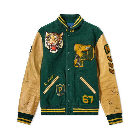 Custom 2022 Winter Men Chenille Embroidery Jackets PU Leather Sleeve Baseball Man Patches Varsity Jackets &Coats