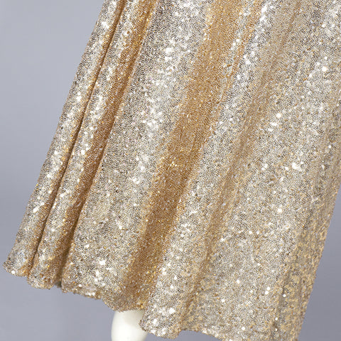 Stylish Design Deep V Neck High Quality Gold Spaghetti Strap Maxi Length Bodycon Sexy Sequin Dress Evening