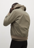 2021 OEM Zipper cotton jacket Autumn Custom Logo Corduroy Mens Jacket and 100% linen bomber jacket