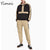 Custom High Quality Windproof Stand Collar Trend Colorblock Elastic Tunic Men Designer Jacket
