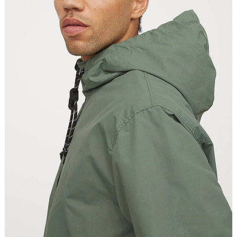 OEM Custom Wholesale Competitive Price Hip Hop Full Zip Light Nylon Waterproof Windbreaker Hoodie Men Designer Jacket