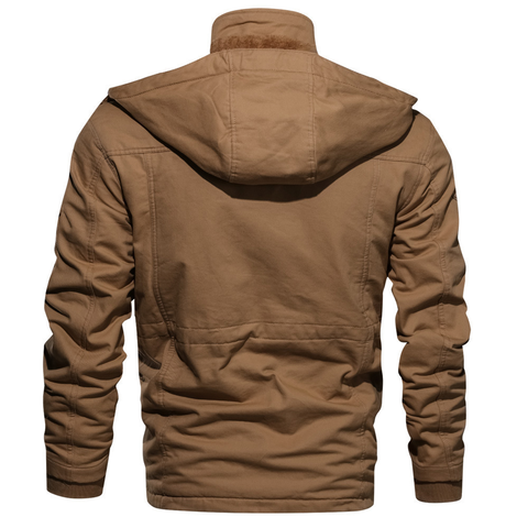 Custom OEM High Quality Mens Winter Coats Fleece Warm Thick Outwear Plus Size Jackets Cool Man Quilted Jacket