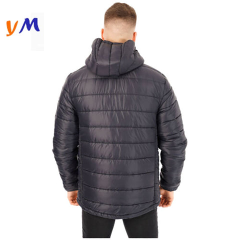 OEM Custom High Quality New Arrival Puffer Bubble Down Comfy Hooded Winter Coat Plus Size Bomber Jackets