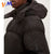 OEM New Arrival Custom Wholesales Fashion Detachable Black Winter Short Hooded Padding Puffer Men Casual Jacket