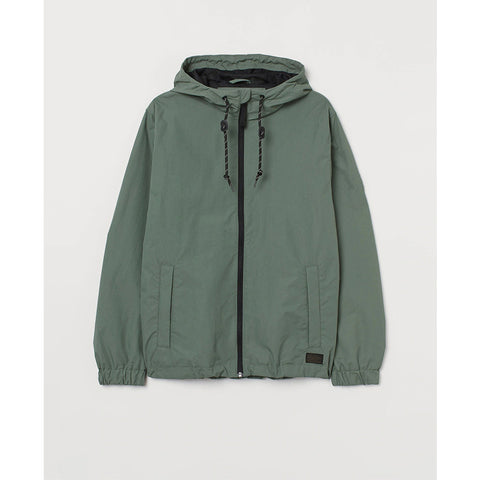 OEM Custom Wholesale Competitive Price Hip Hop Full Zip Light Nylon Waterproof Windbreaker Hoodie Men Designer Jacket