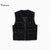 Custom 100% Cotton Fashion Relaxed Fit Multiple Pockets Corduroy Utility Vest for Men