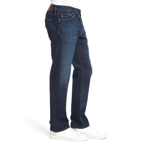 New Arrival Streetwear Straight Leg Loose Fit Men 100% Cotton Washed Baggy Jeans