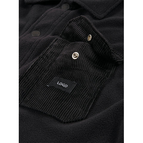 Custom 2022 Italian Mens Designer Cold Winter Jackets Heavy Weight Warm Polar Fleece Classic Stylish Patch Work Jackets