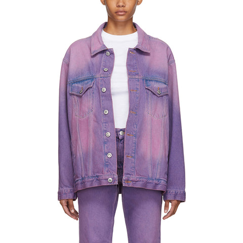 Newly Arrival Stylish Women High Fashion Streetwear Long Sleeves Faded Denim Pouch Designed Distressed Jeans Coat