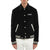 Custom Men's Logo Print Black Winter Outfits Bomber Jackets Baseball Corduroy Varsity Jackets 2022