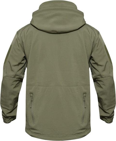 OEM ODM Outdoor Outerwear Hooded Tactical Jacket Water Resistant Soft Shell Snow Ski Winter Men's Coats