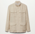 OEM Wholesale customized logo 100% linen saharan jacket cotton mens fashion work jackets
