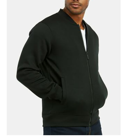 Custom Logo High Quality Essentials Cotton Blend Fleece Classic Outdoor Slim-fit Bomber Men's baseball Jacket