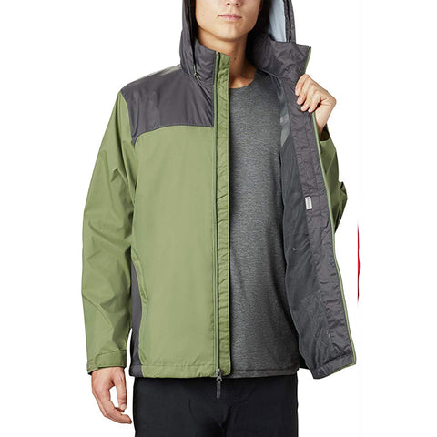 OEM Custom Logo Fashion Winter Woven Slim Fit Patchwork Contrasting Causal Sports Athletic Outdoor Plus Size Men's Jackets